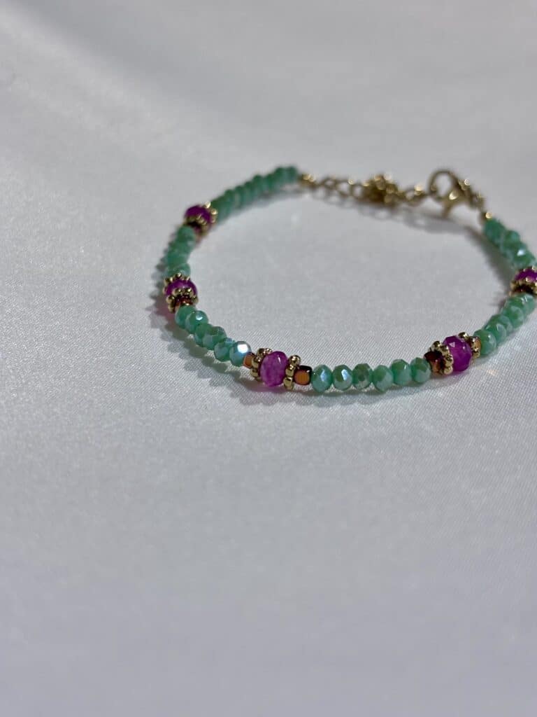 BRACELET ACIER INOXYDABLE PERLE SOHAIA
