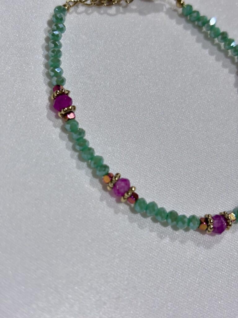 BRACELET ACIER INOXYDABLE PERLE SOHAIA