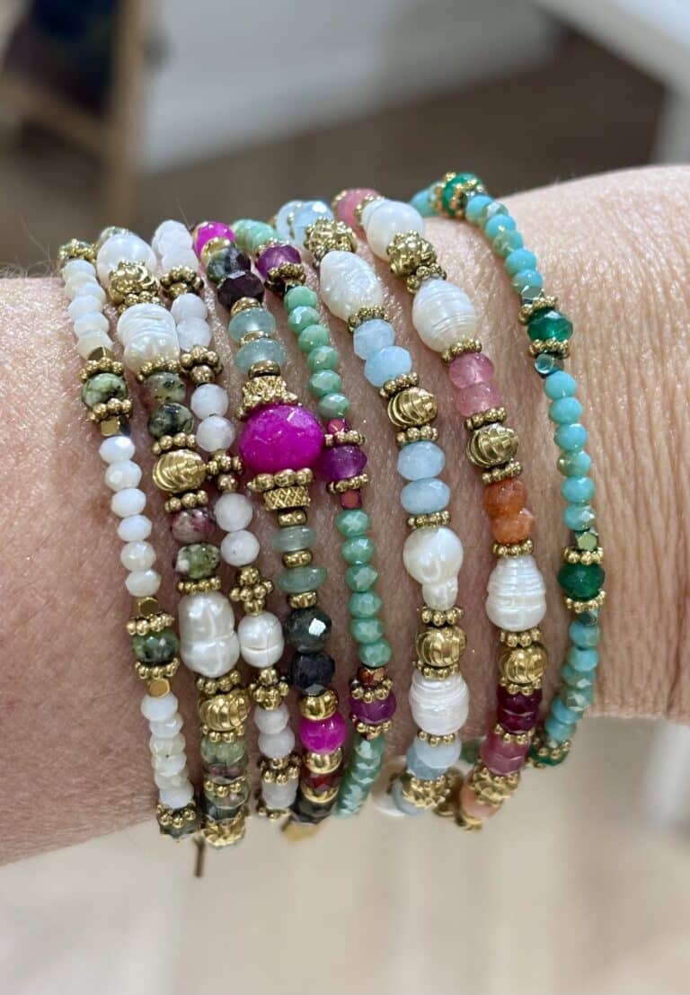 BRACELET ACIER INOXYDABLE PERLE SOHAIA