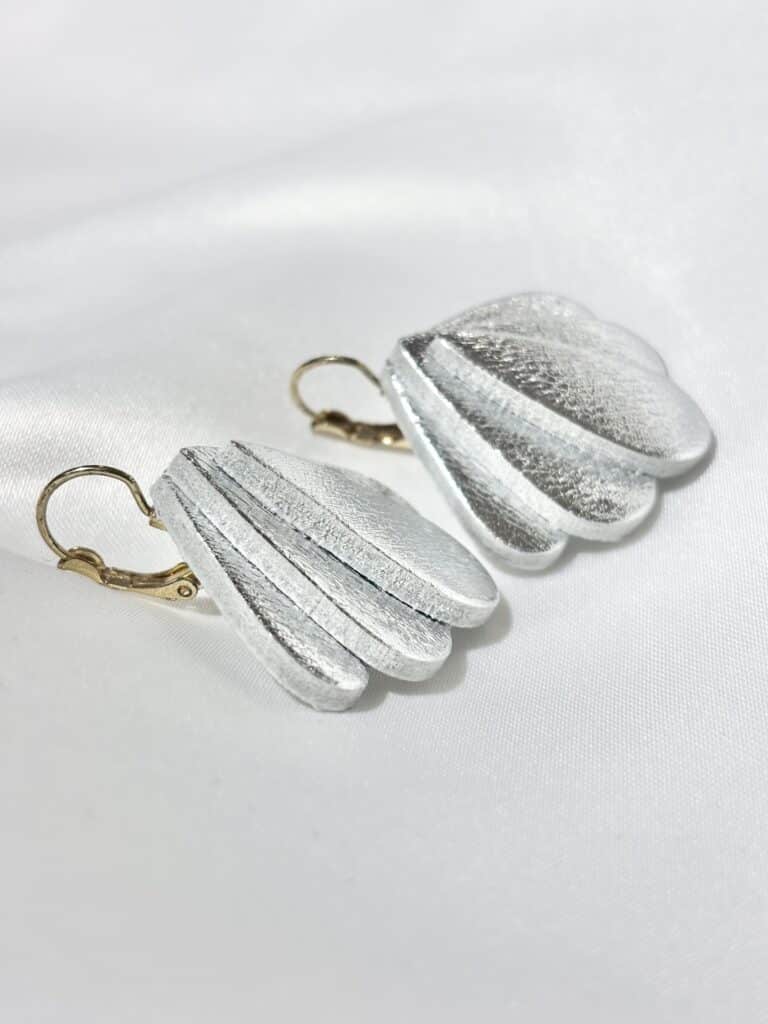 boucles d'oreilles demisel créatrice cuir sohaia bijoux