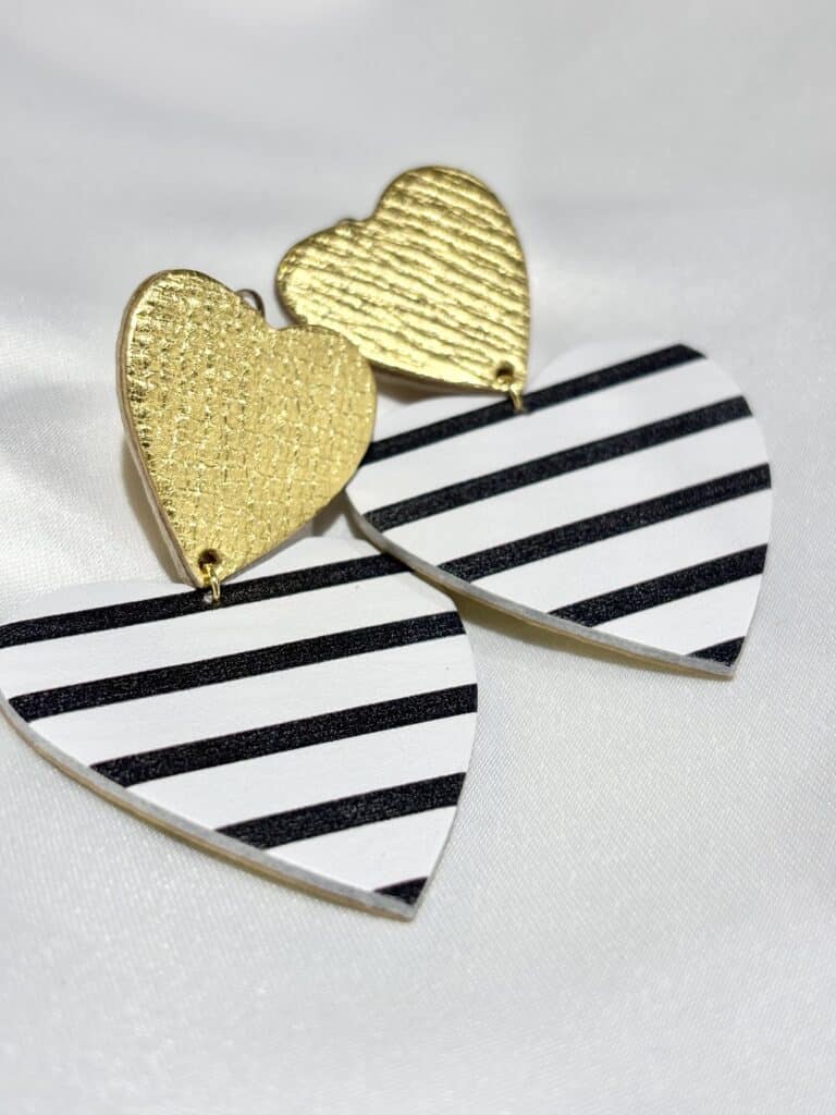boucles d'oreilles demisel créatrice cuir sohaia bijoux