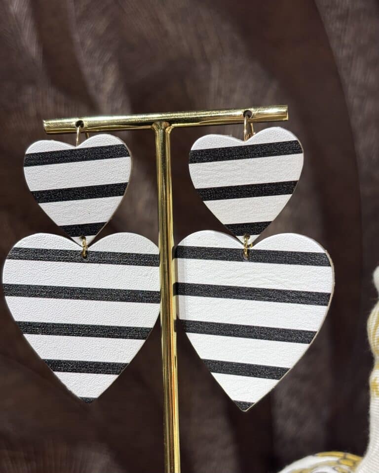 boucles d'oreilles demisel créatrice cuir sohaia bijoux