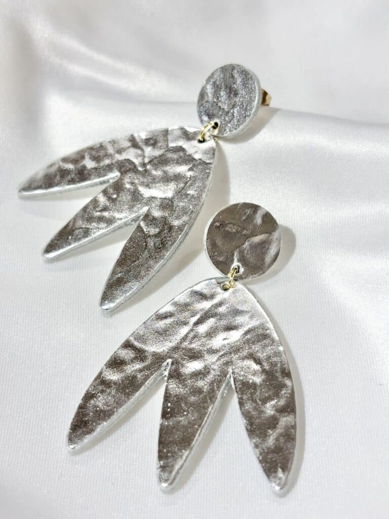 boucles d'oreilles demisel créatrice cuir sohaia bijoux