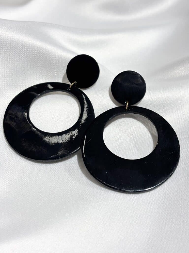 boucles d'oreilles demisel créatrice cuir sohaia bijoux
