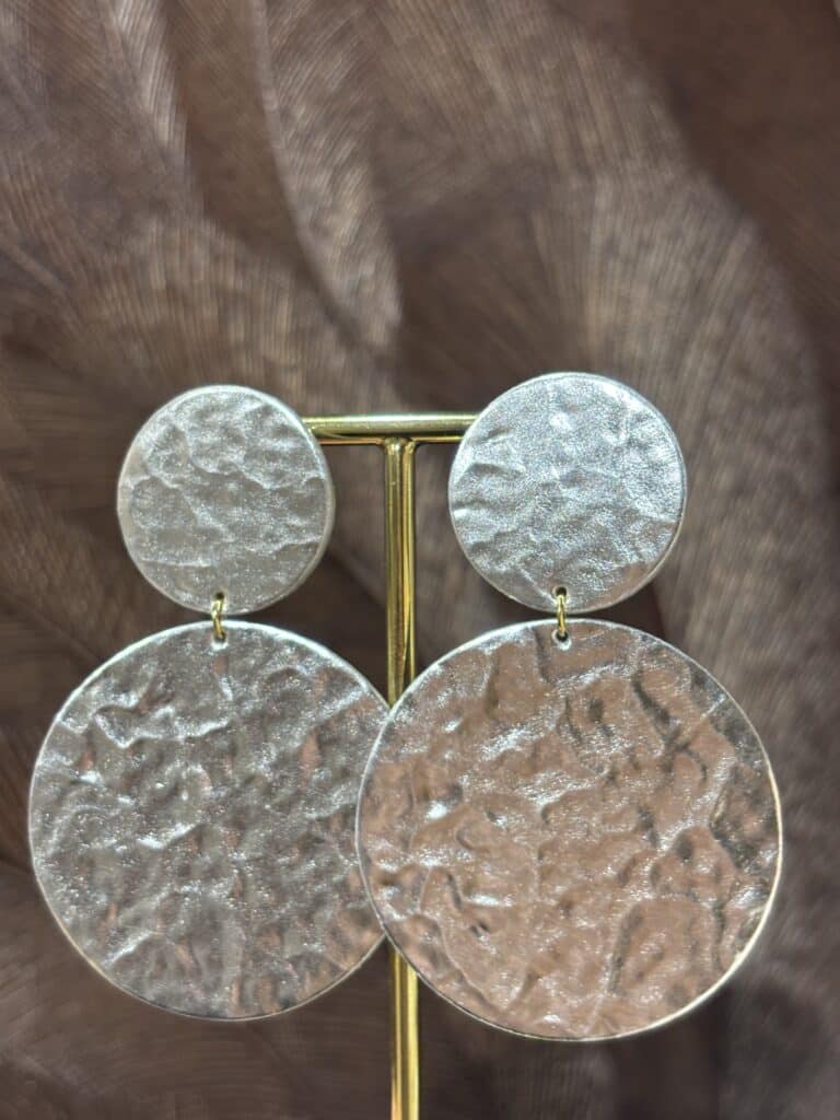 boucles d'oreilles demisel créatrice cuir sohaia bijoux