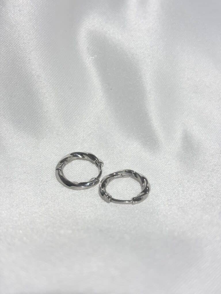 boucles d'oreilles créoles sohaia bijoux argent 925