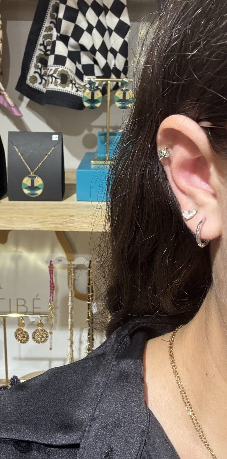 boucles d'oreilles créoles sohaia bijoux argent 925