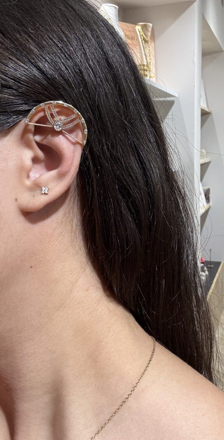 bijoux d'oreilles hélix argent 925 rhodié gela paris sohaia bijoux