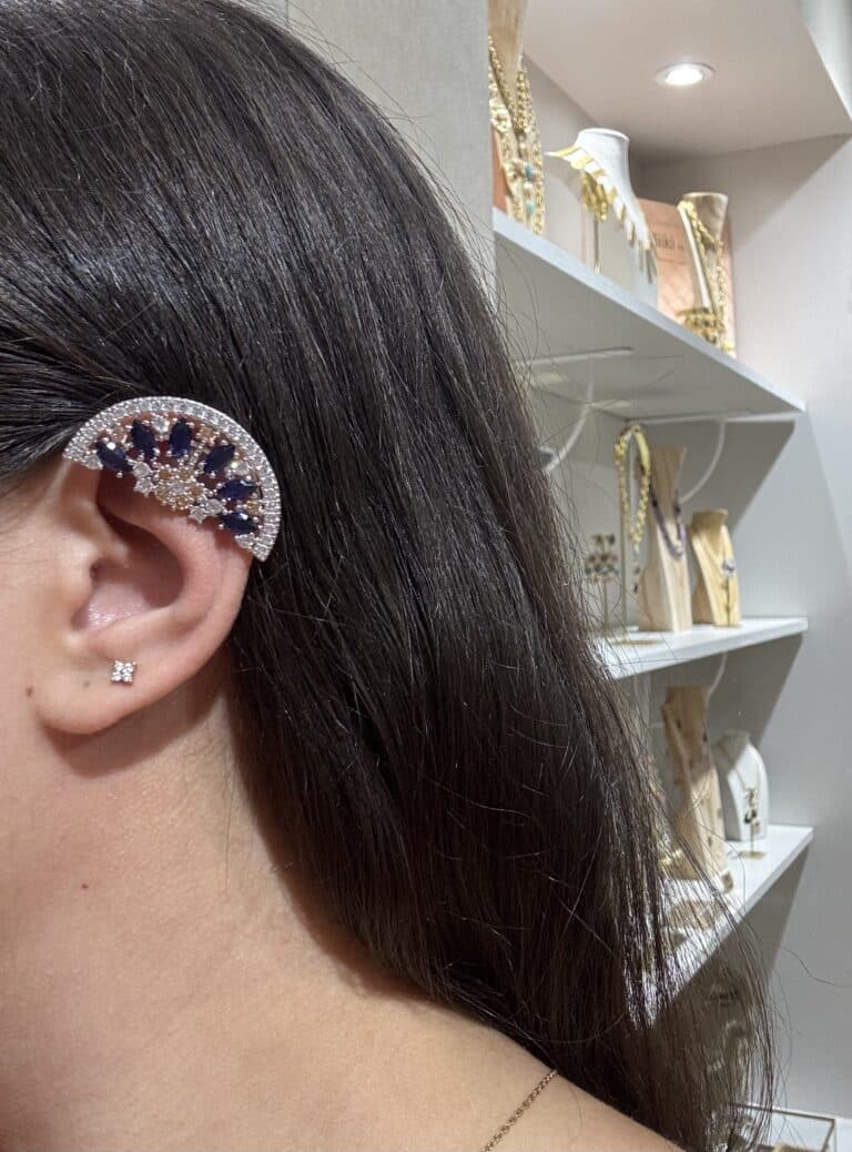 bijoux d'oreilles hélix argent 925 rhodié gela paris sohaia bijoux