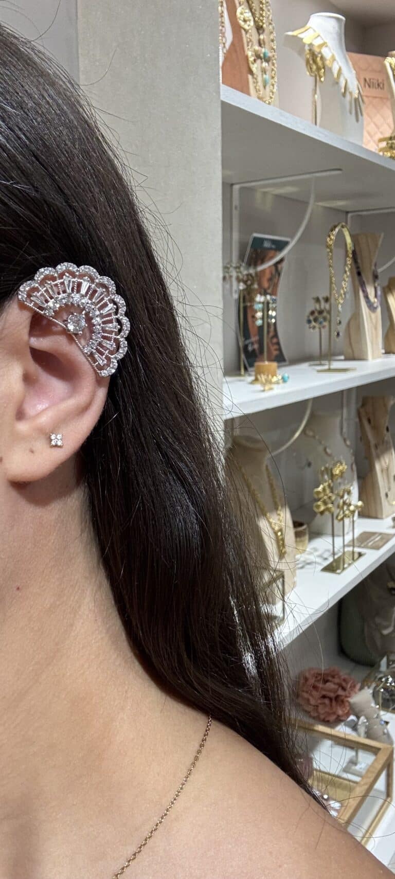 bijoux d'oreilles hélix argent 925 rhodié gela paris sohaia bijoux