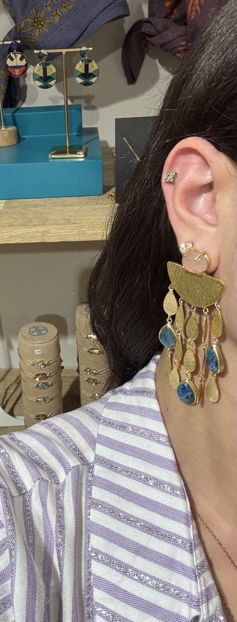 boucles d'oreilles niiki sohaia bijoux créatrice