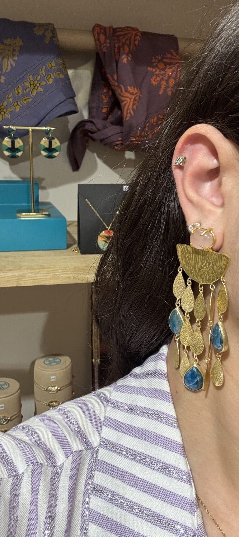 boucles d'oreilles niiki sohaia bijoux créatrice