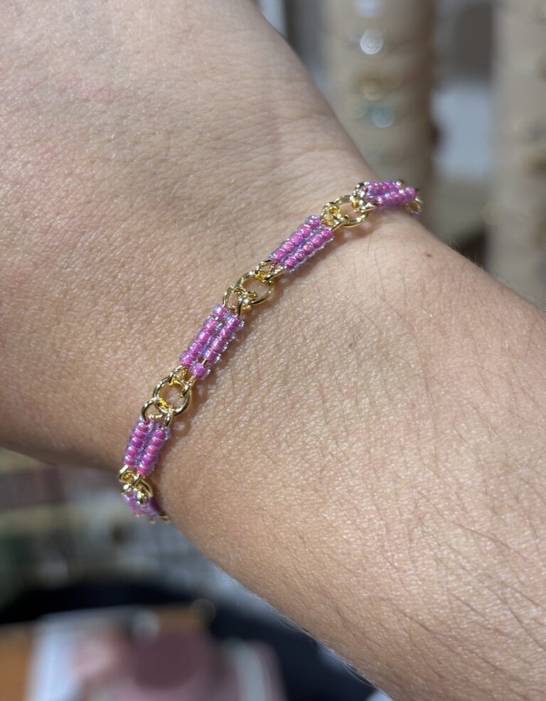 bracelet plaqué or santibé sohaia bijoux