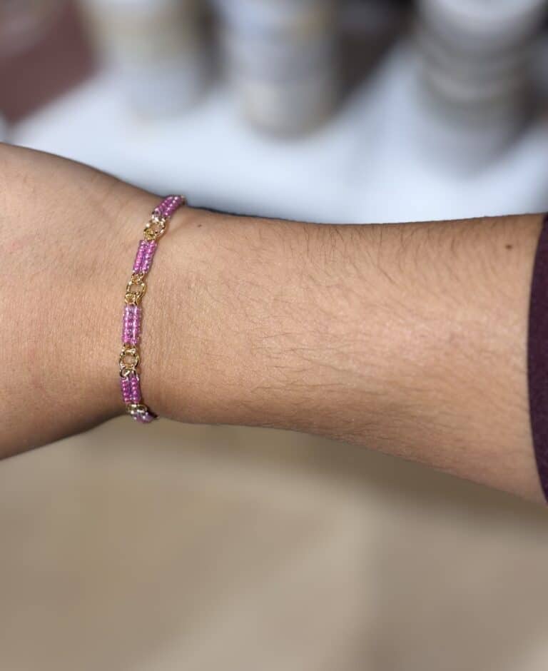 bracelet plaqué or santibé sohaia bijoux