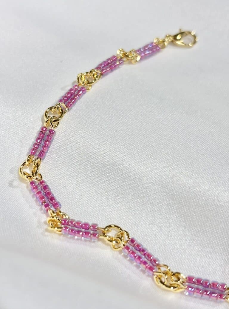 bracelet plaqué or santibé sohaia bijoux