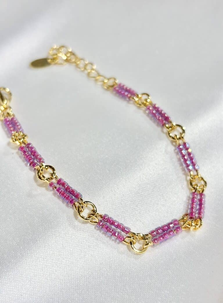 bracelet plaqué or santibé sohaia bijoux