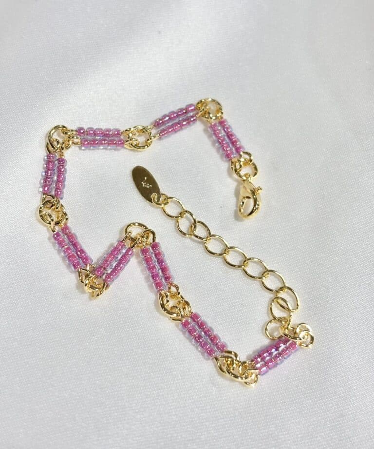 bracelet plaqué or santibé sohaia bijoux