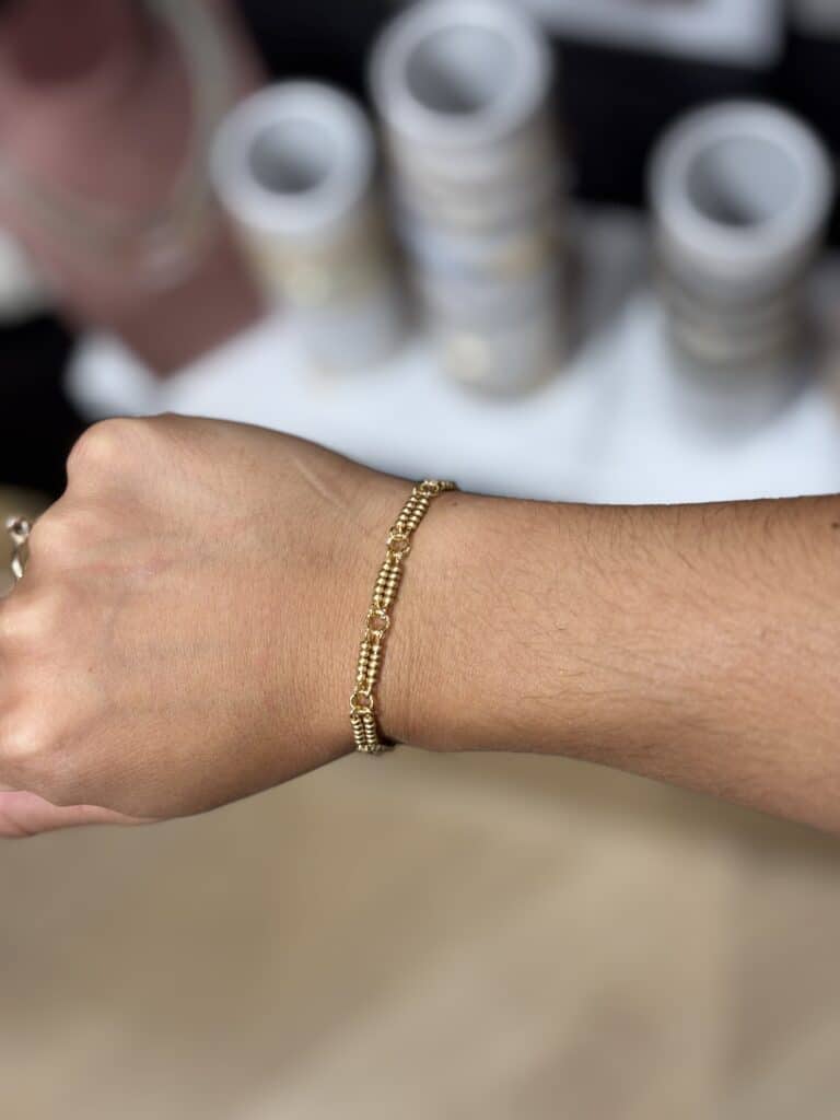 bracelet plaqué or santibé sohaia bijoux
