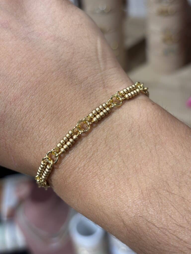 bracelet plaqué or santibé sohaia bijoux