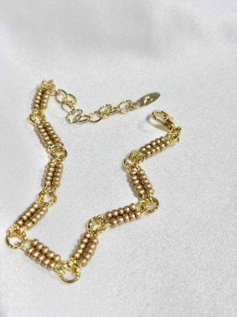 bracelet plaqué or santibé sohaia bijoux