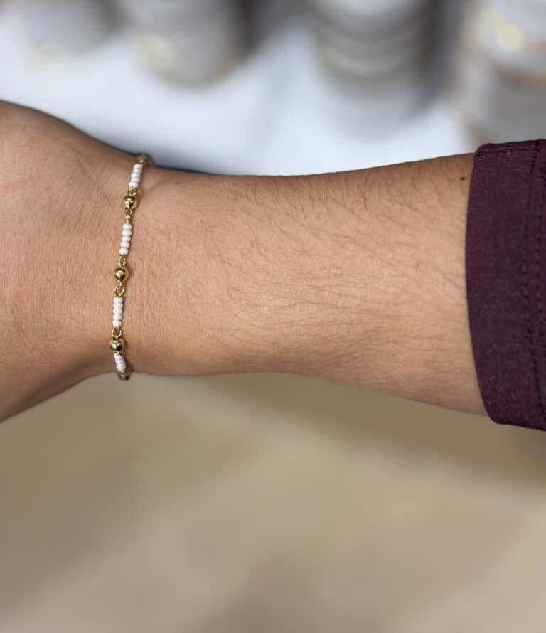 bracelet plaqué or santibé sohaia bijoux