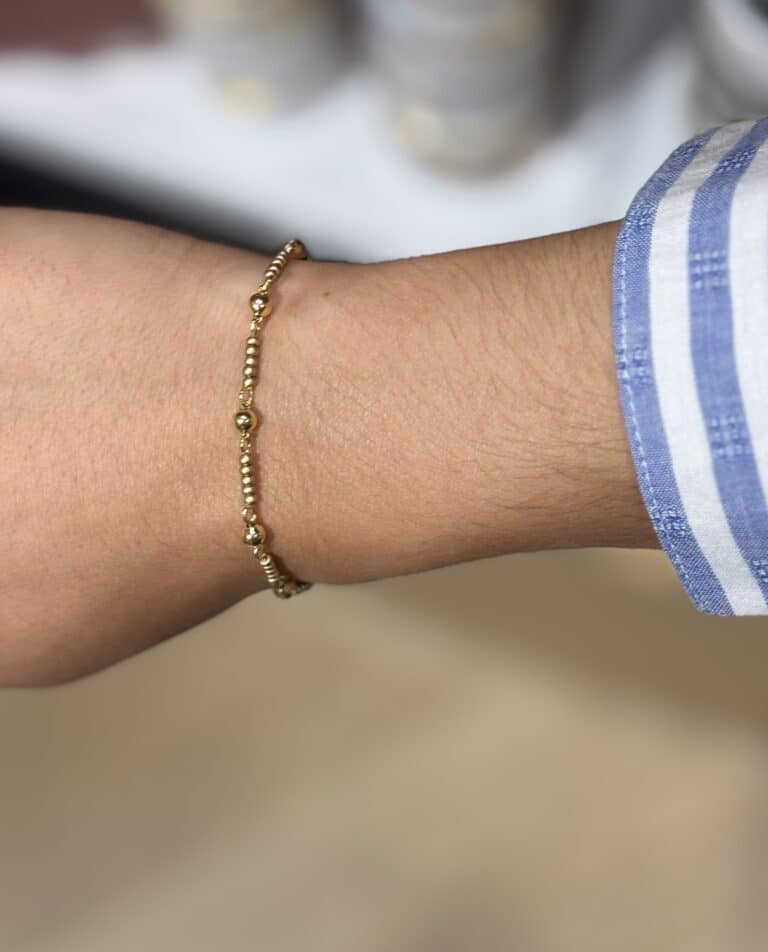bracelet plaqué or santibé sohaia bijoux