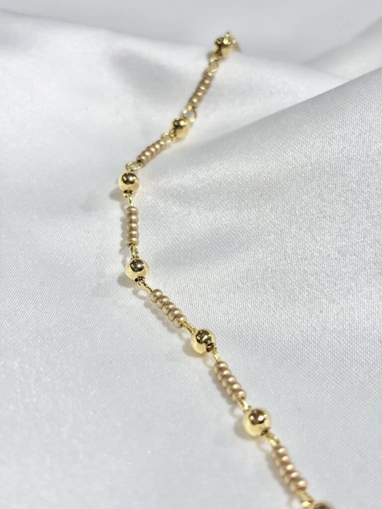 bracelet plaqué or santibé sohaia bijoux