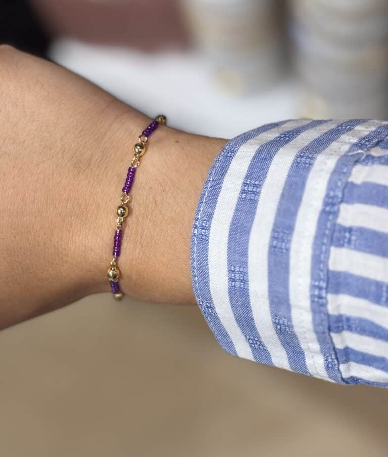 bracelet plaqué or santibé sohaia bijoux