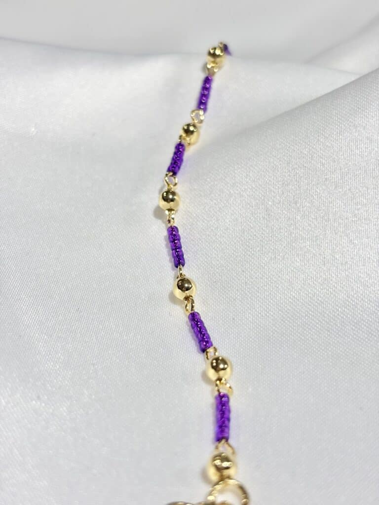 bracelet plaqué or santibé sohaia bijoux