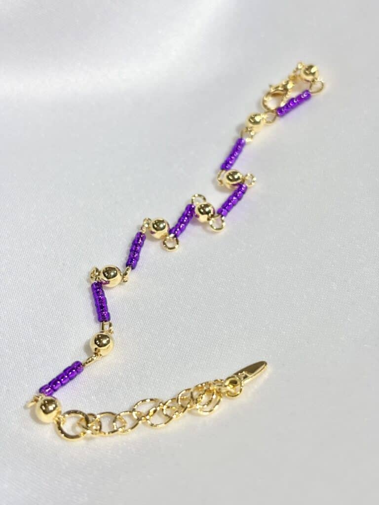 bracelet plaqué or santibé sohaia bijoux