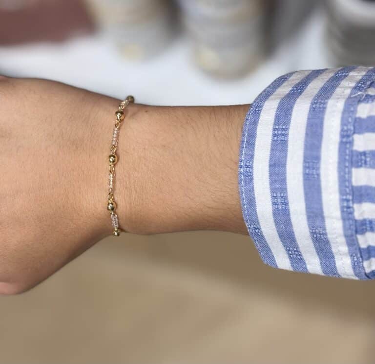 bracelet plaqué or santibé sohaia bijoux