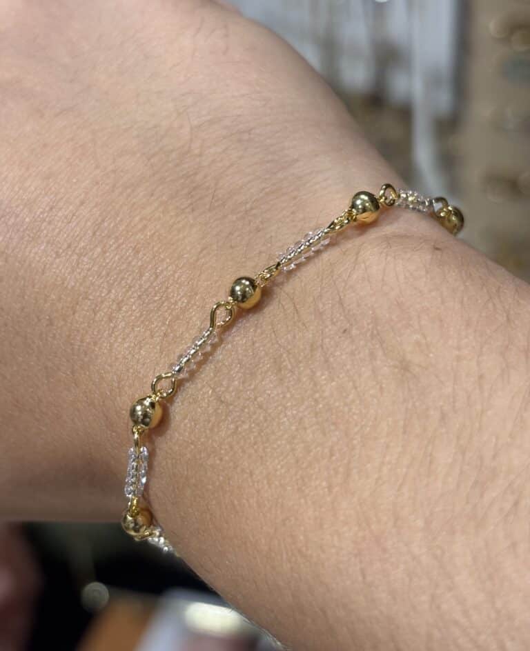 bracelet plaqué or santibé sohaia bijoux