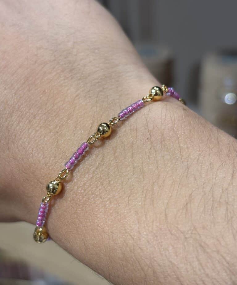 bracelet plaqué or santibé sohaia bijoux
