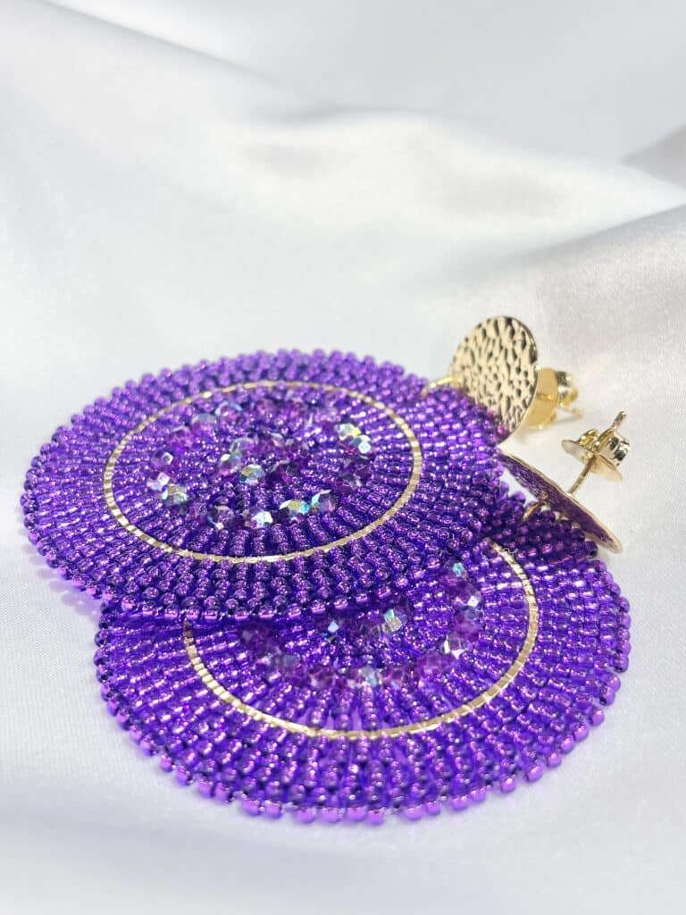 boucles plaqué or santibé chez sohaia