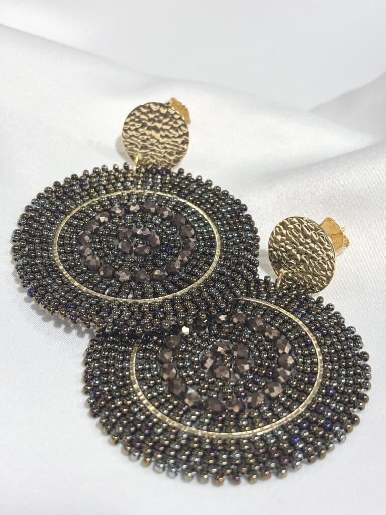 boucles plaqué or santibé chez sohaia