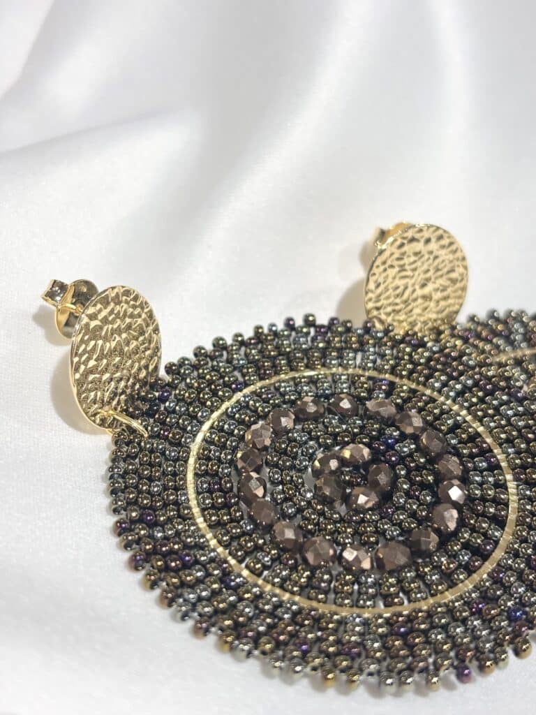 boucles plaqué or santibé chez sohaia