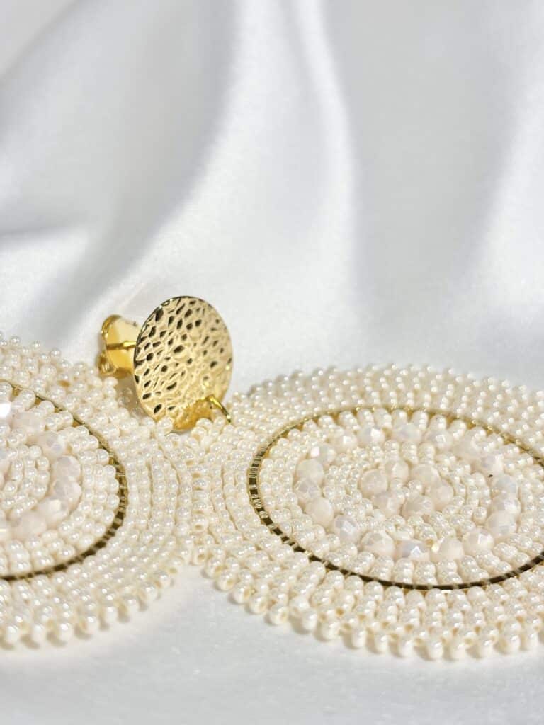 boucles plaqué or santibé chez sohaia