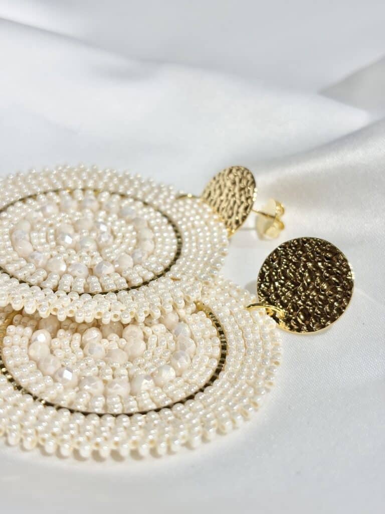 boucles plaqué or santibé chez sohaia