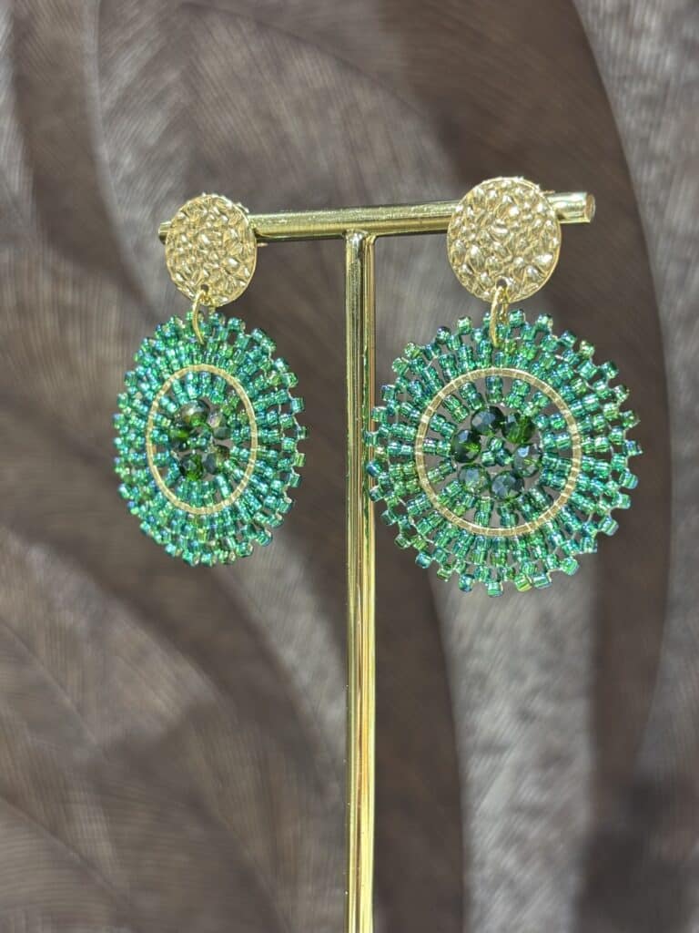 boucles plaqué or santibé chez sohaia