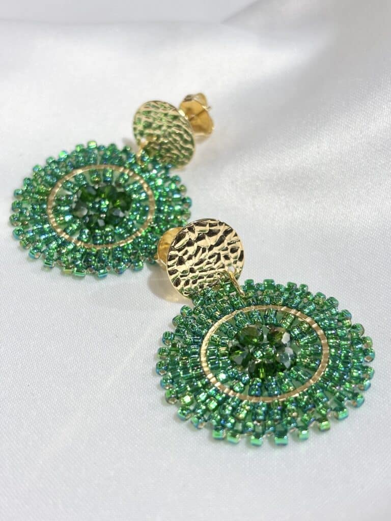 boucles plaqué or santibé chez sohaia