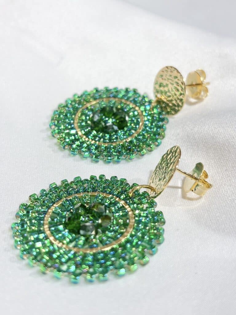 boucles plaqué or santibé chez sohaia