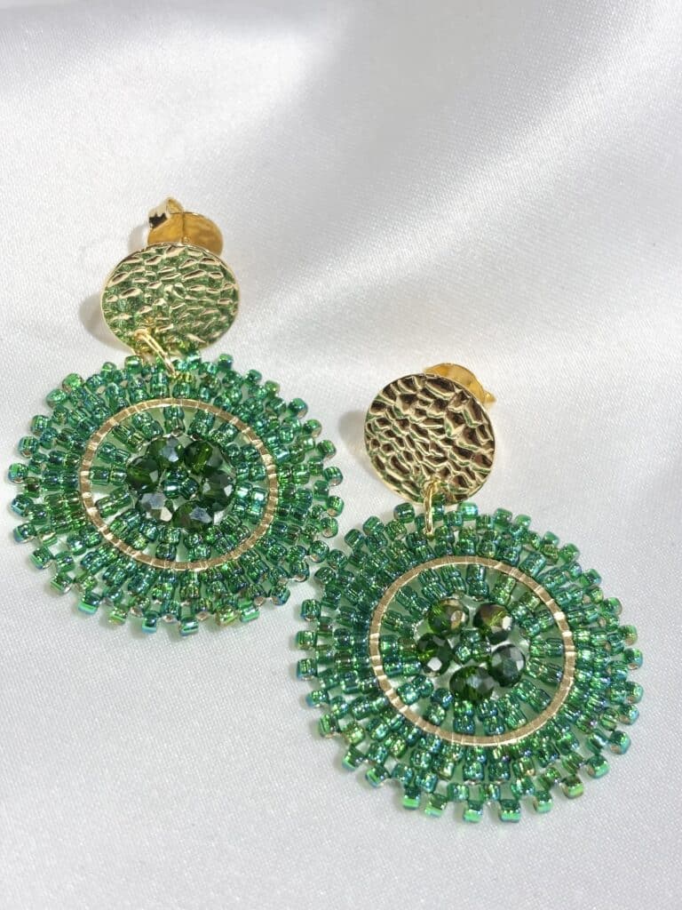 boucles plaqué or santibé chez sohaia