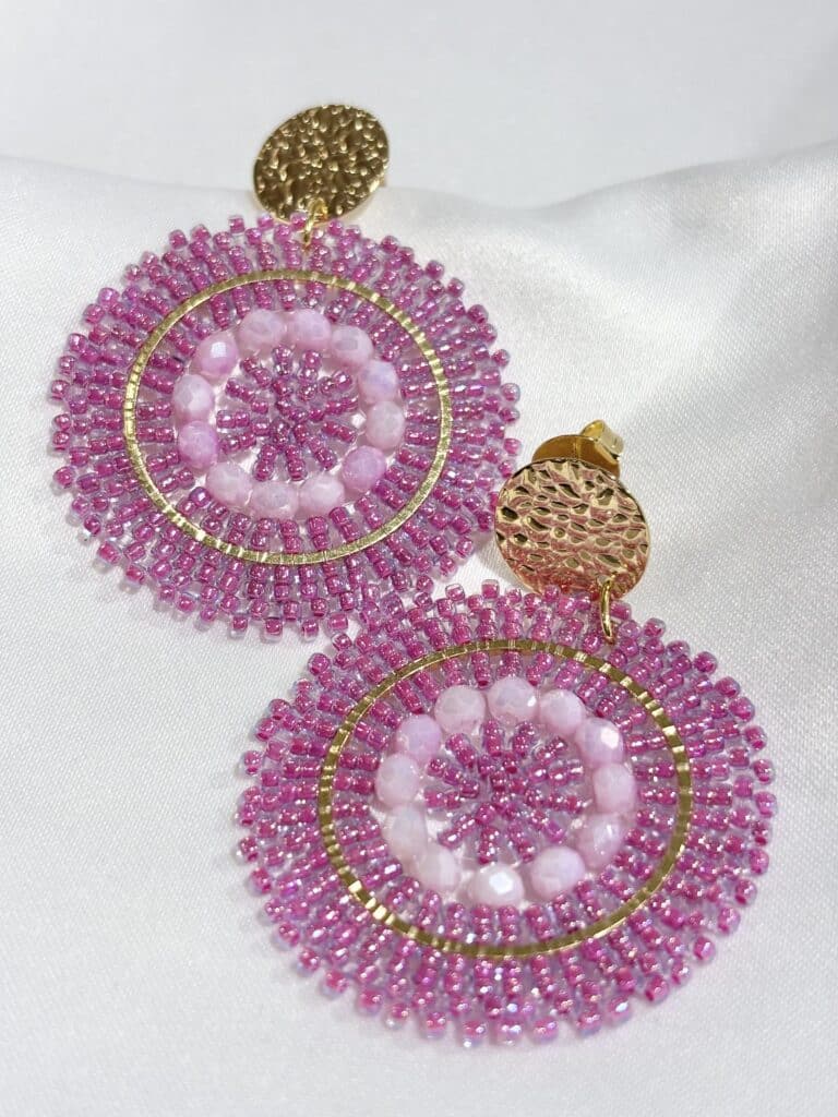 boucles plaqué or santibé chez sohaia