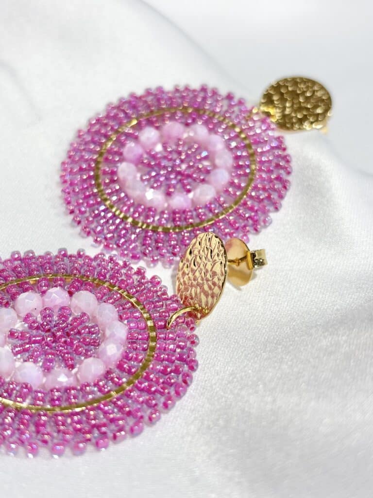 boucles plaqué or santibé chez sohaia
