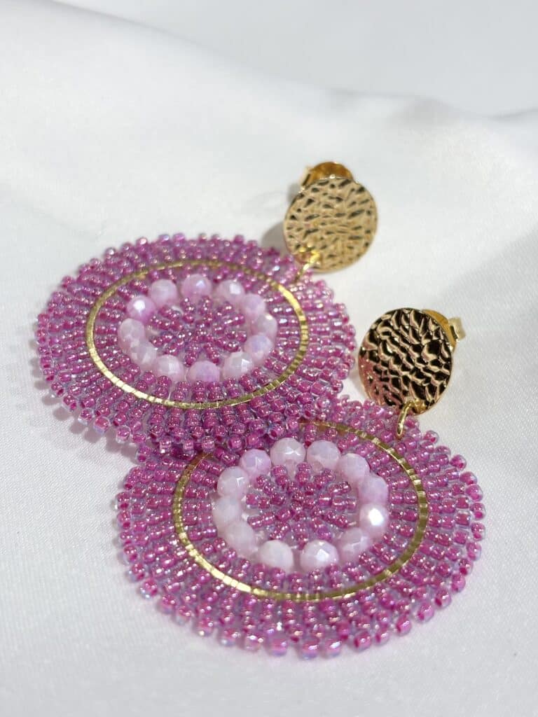 boucles plaqué or santibé chez sohaia