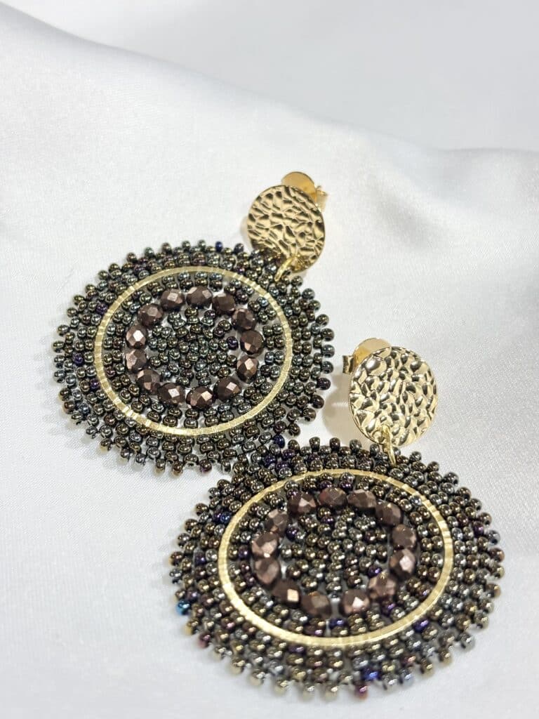 boucles plaqué or santibé chez sohaia