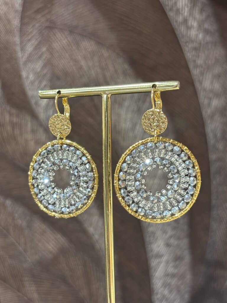 boucles plaqué or santibé chez sohaia