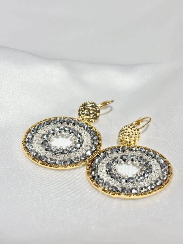 boucles plaqué or santibé chez sohaia