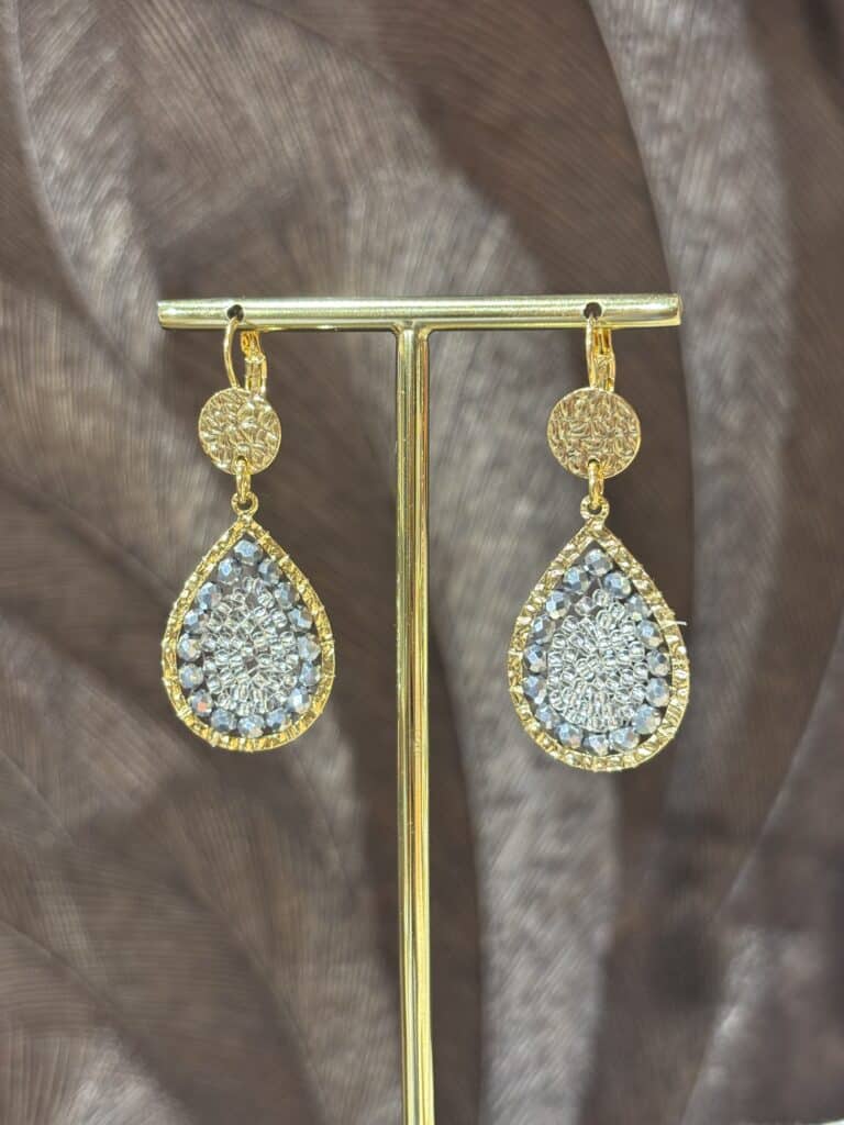boucles plaqué or santibé chez sohaia