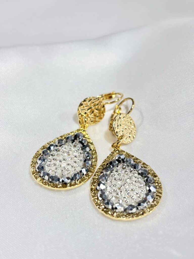 boucles plaqué or santibé chez sohaia